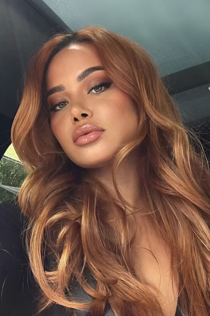 Get the Glow of a Summer Sunset with Beautiful Sunset Balayage