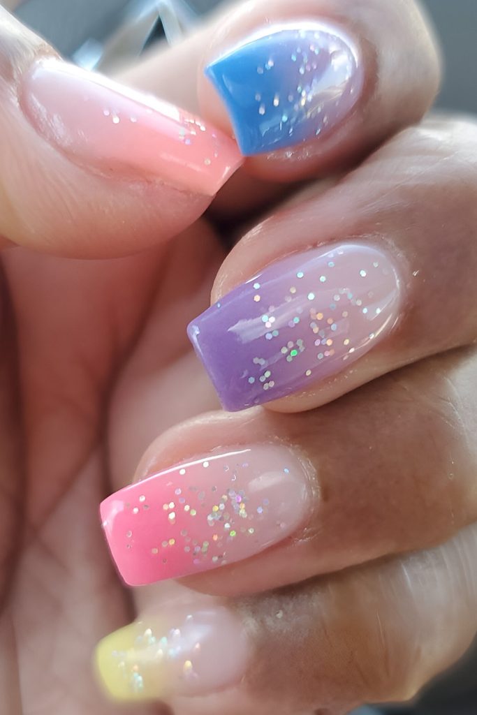 Glitter Fade Magic That Glows as the Sun Sets