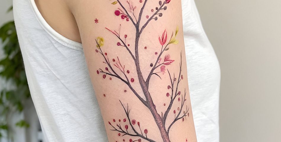 How a Tree Tattoo Tells of Family and Growth