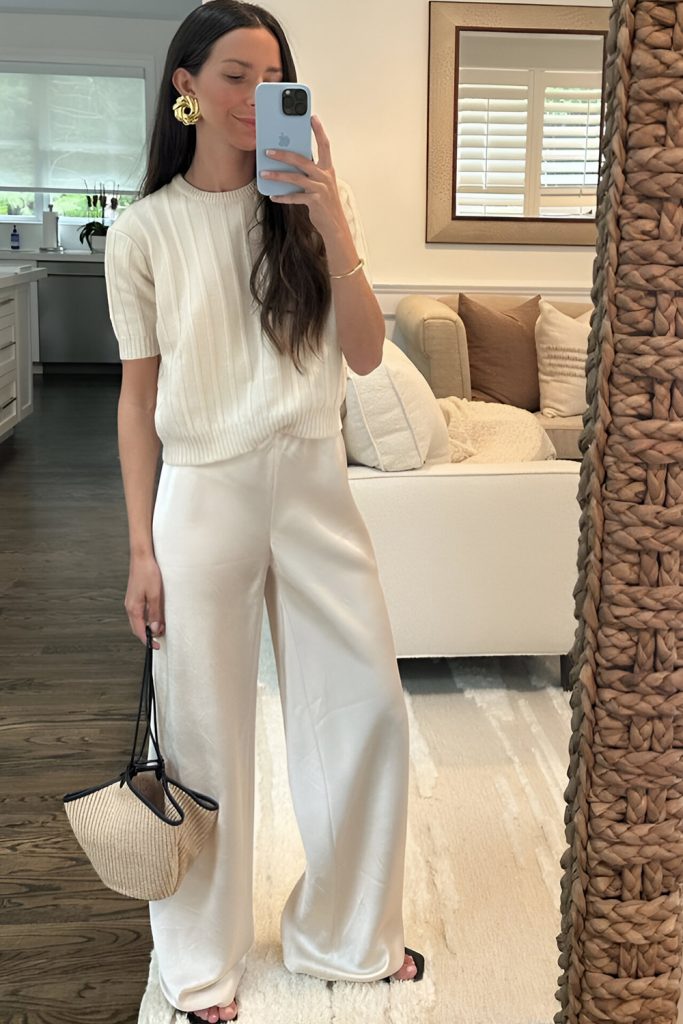 Knit on Top, Silk on Bottom