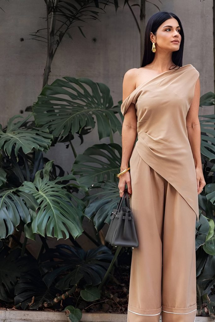 Make It Trendy Asymmetry Meets Wide Legs