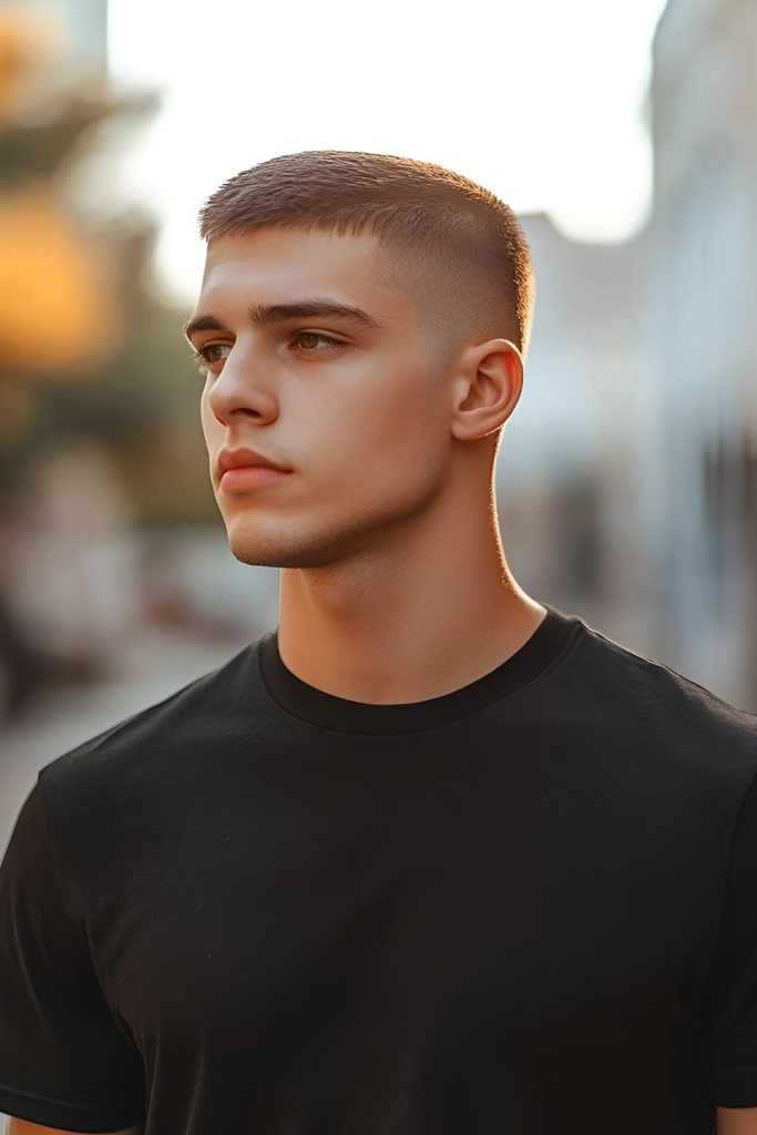 Mid Fade Brush Back – Sleek Without the Slick