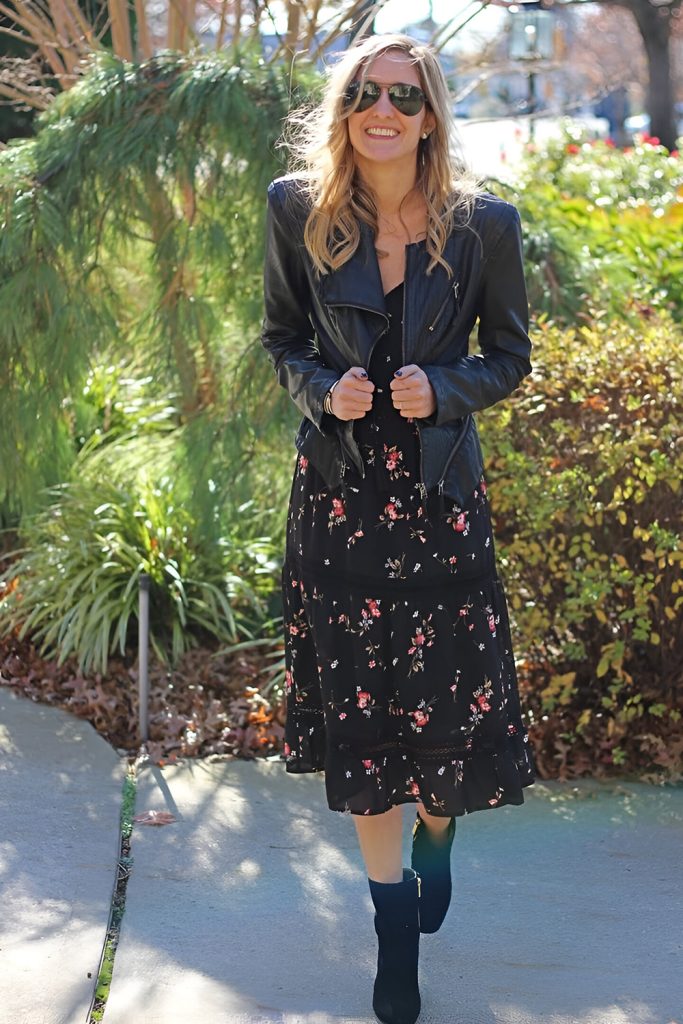 Moody Florals & Leather Layers