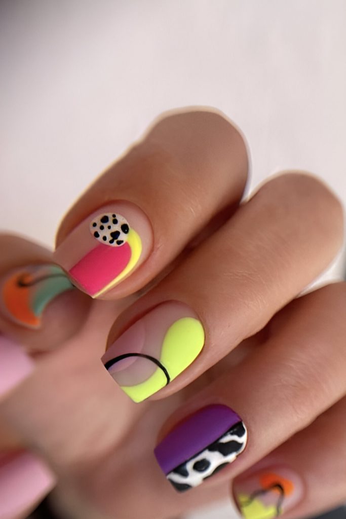 Neon Accents That Pop Against Every Outfit