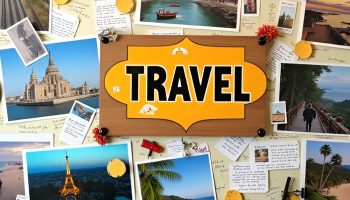 Pin with an Around the World Travel Board