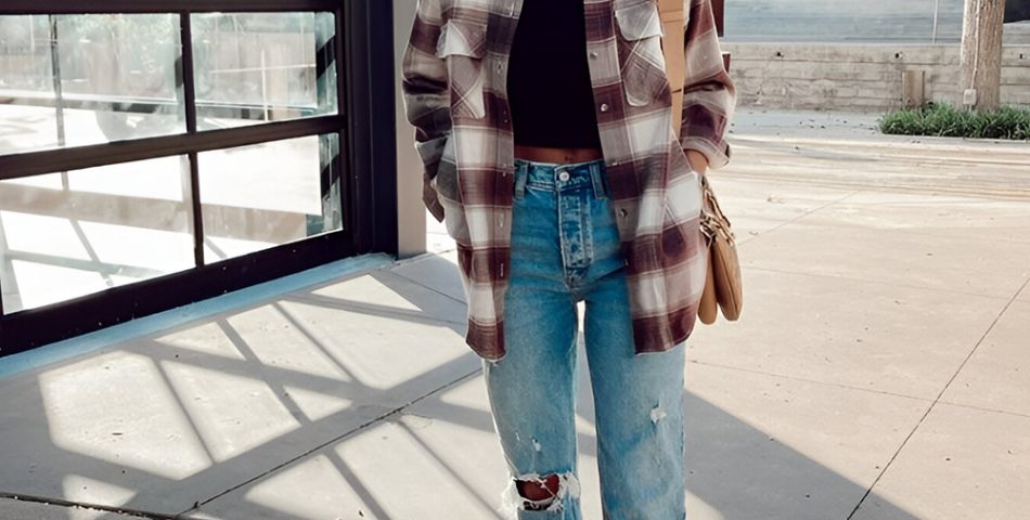 Plaid Flannel and Torn Jeans Just Right