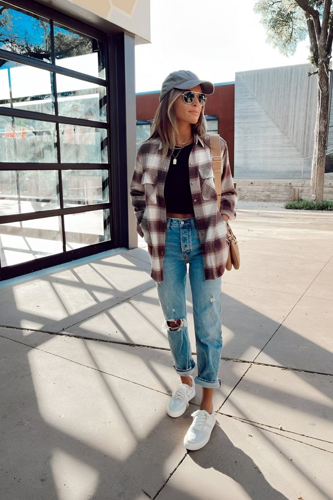 Plaid Flannel and Torn Jeans Just Right