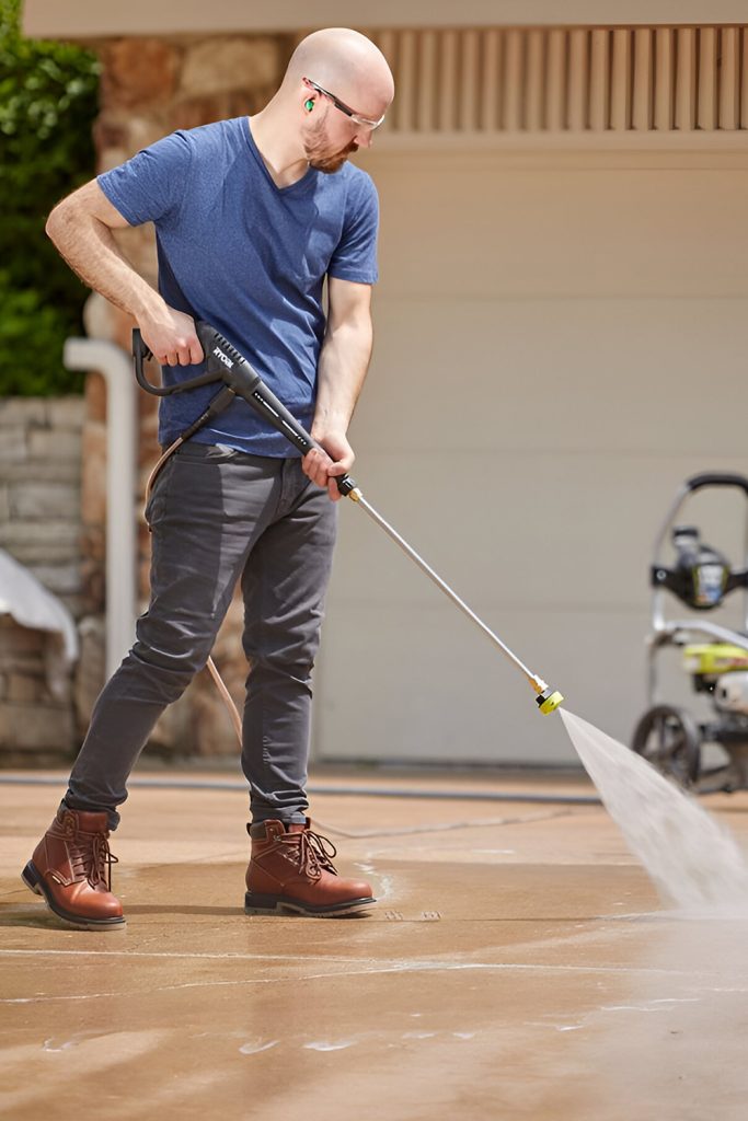 Power Wash Your Driveway and Siding