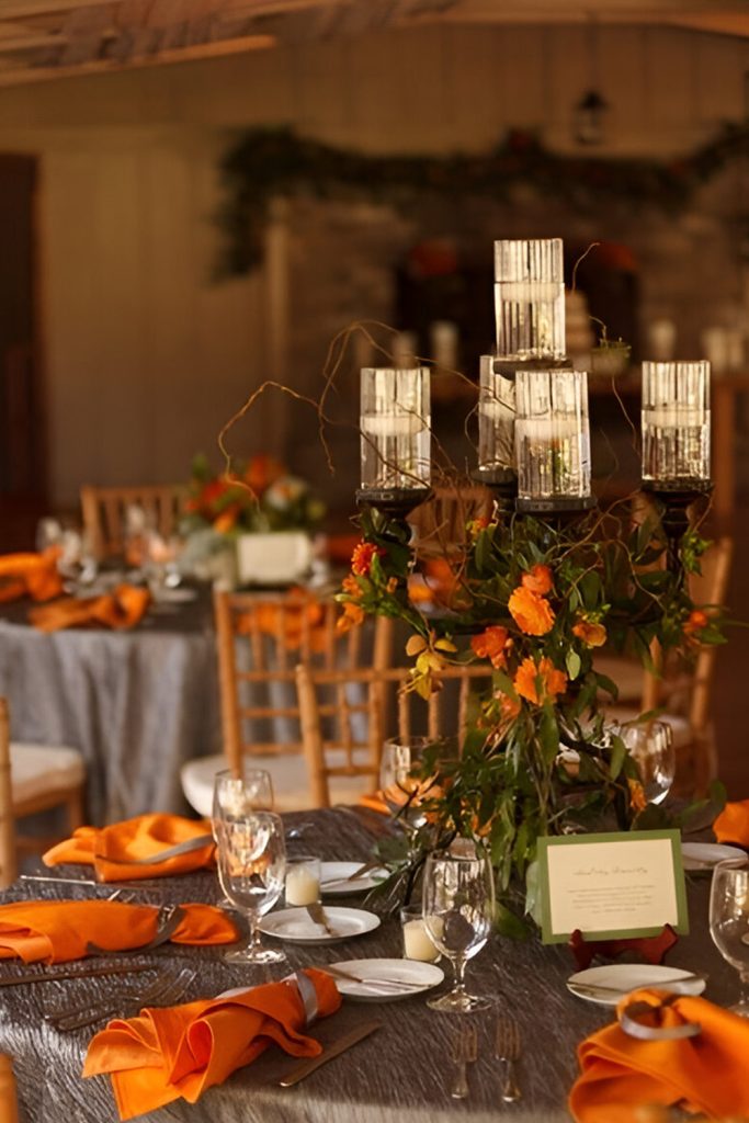 Slate Grey & Burnt Orange A Modern Autumn Statement
