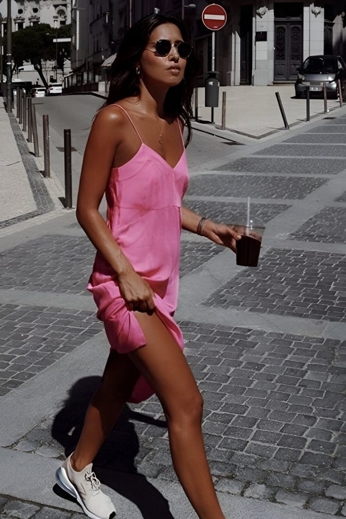 Slip Into a Satin Slip Dress