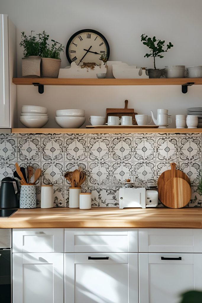 Stick It and Love It Easy Peel and Stick Backsplash