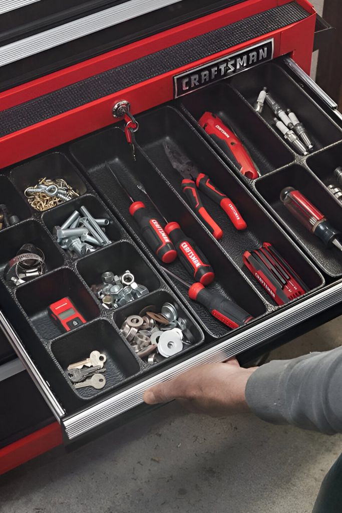 Storage Mess Into an Organized Toolbox Haven