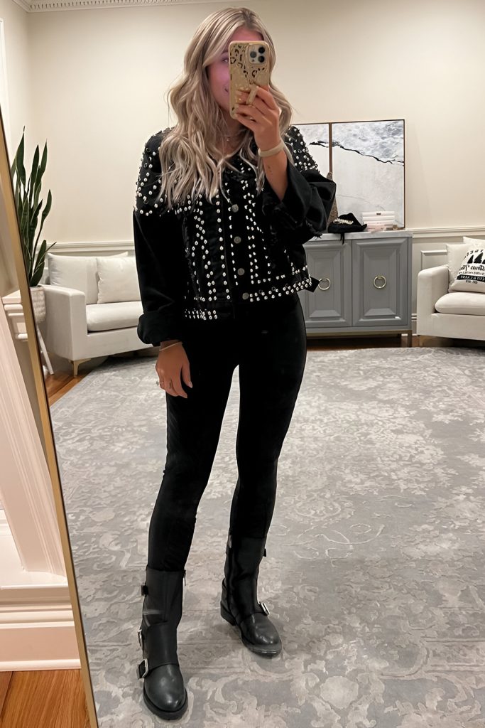 Studded Jackets and Boots That Speak Volumes