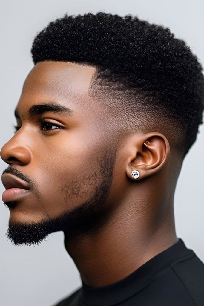 Temple Fade Afro – Shape It Up, Keep It Strong