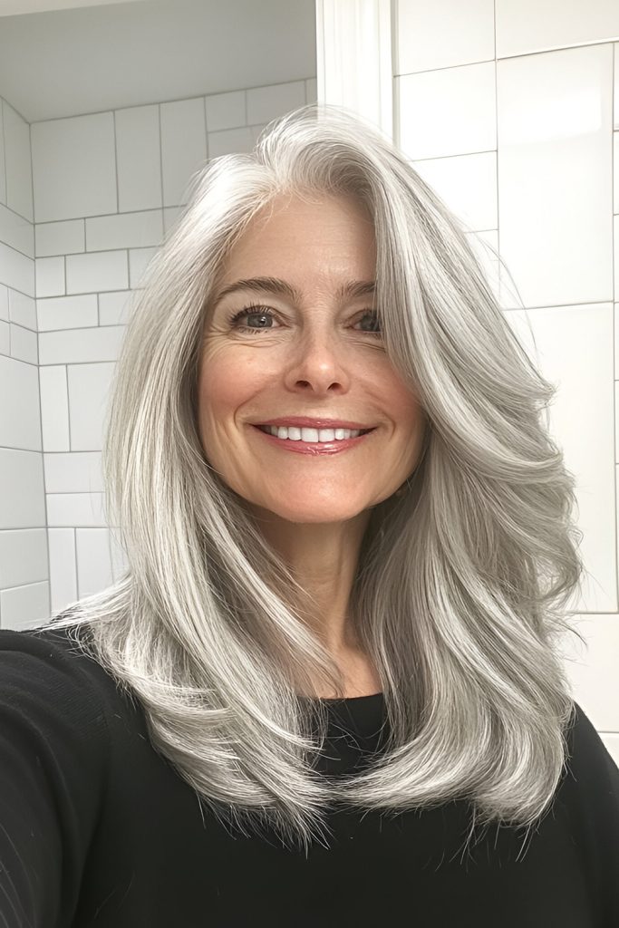 The Long Layers with Face Framing Accents