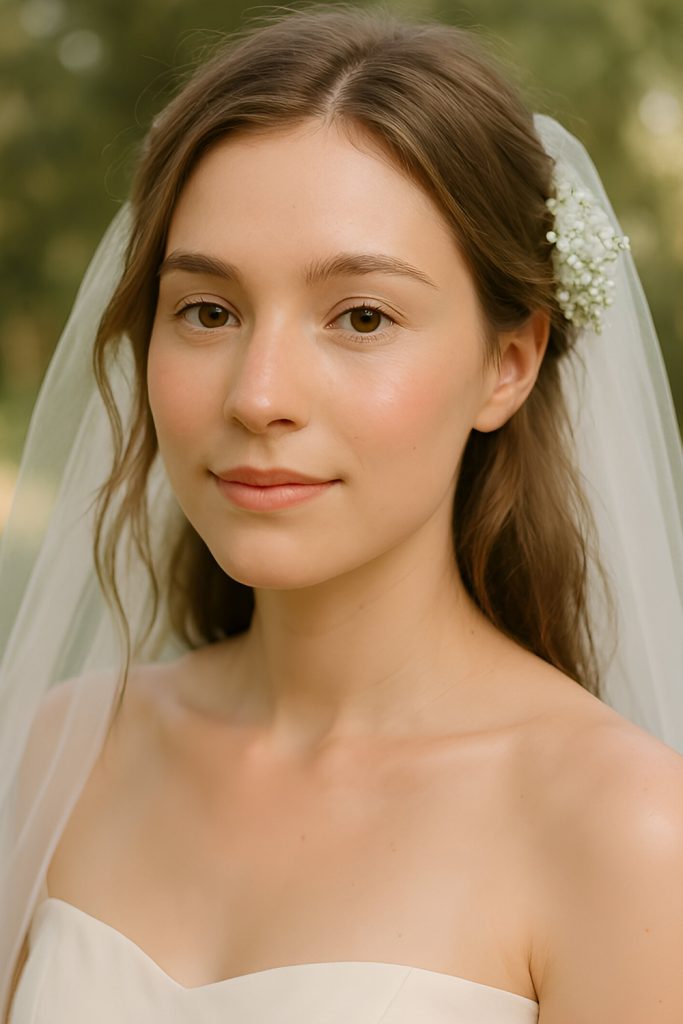 There Beauty with the No Makeup Makeup Look