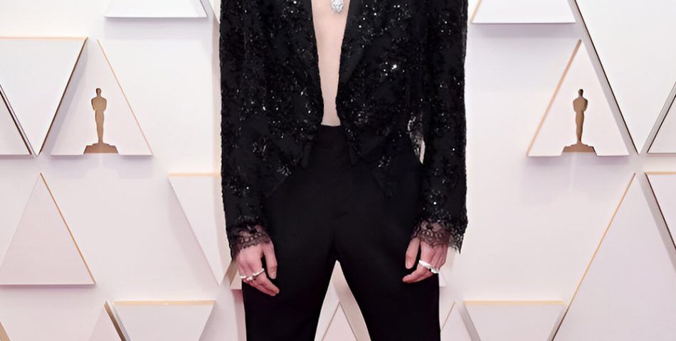 Timothée Chalamet's Black Tie Edge