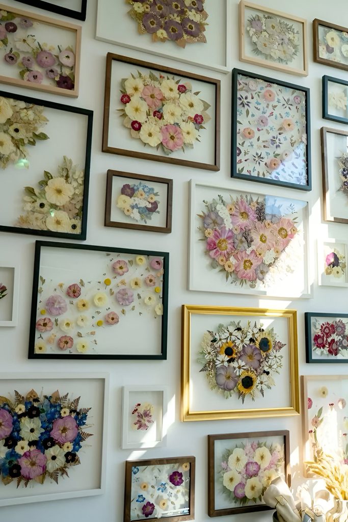 Welcome Nature Pressed Flower Frames