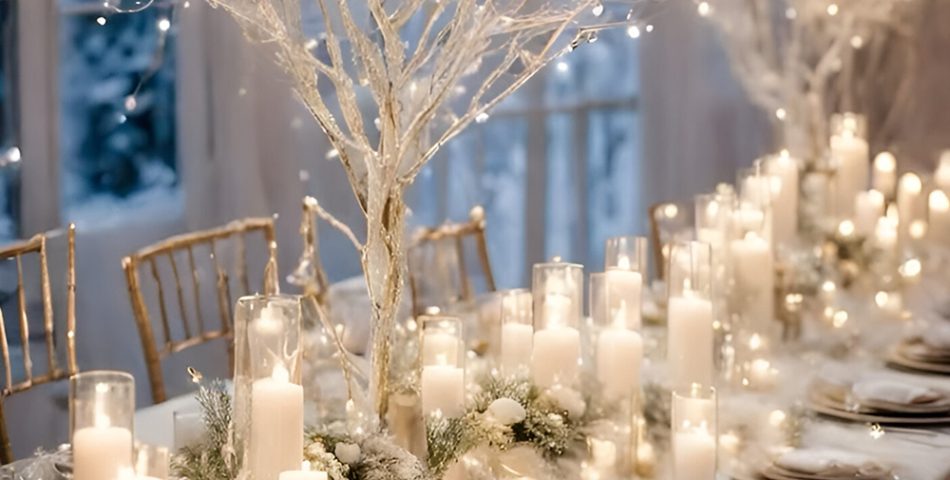 Winter Wonderland Wedding Enveloped in Glittering Snow