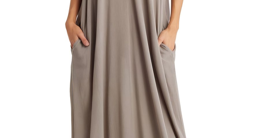 A Slouchy Maxi Moves Like a Summer Breeze