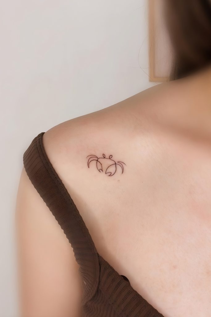 Adorable Crab Ink That Moves with Personality