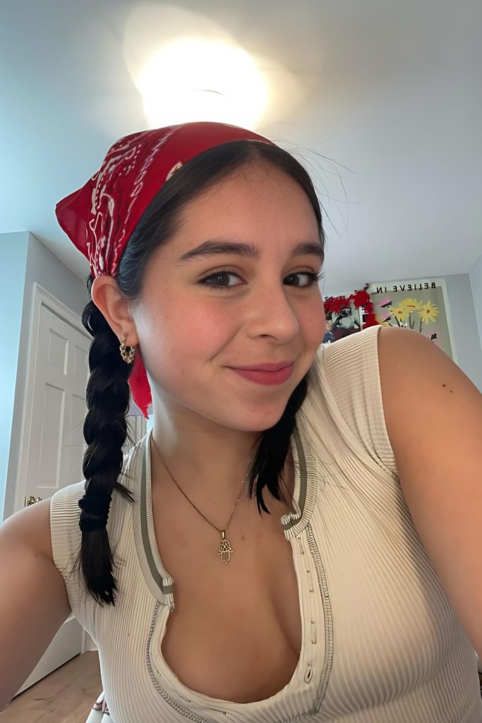 Braid Your Bandana Right Into Your Hair
