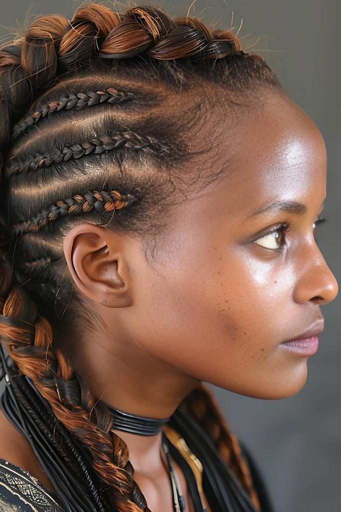Braided Mohawks Rebel Chic with a Feminine Edge