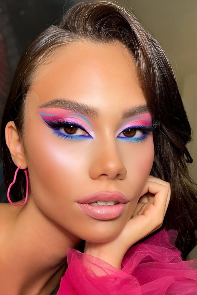 Coral and Teal for Festival Swag