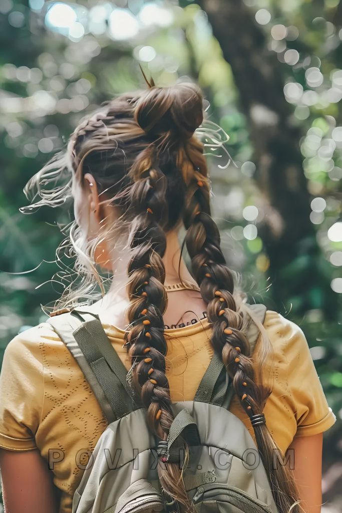 Crown Braids Trail Queen Approved