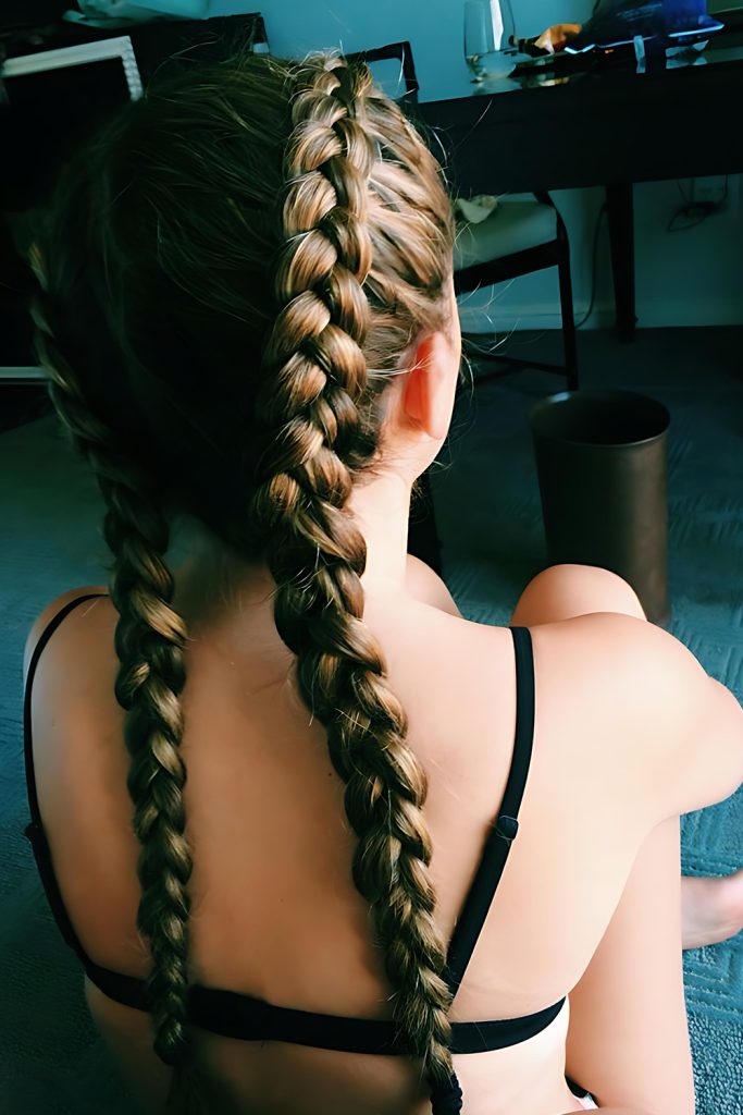 Dutch Braids That Won't Budge (Even in Waves!)