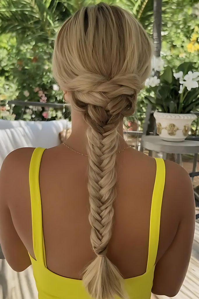 Fishtail Braid Beachy Texture That Won't Unravel