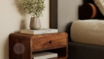 Floating Cherry Nightstands