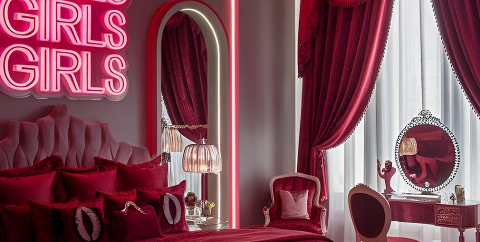 Glittering Vintage Chandelier Abundant in Romance