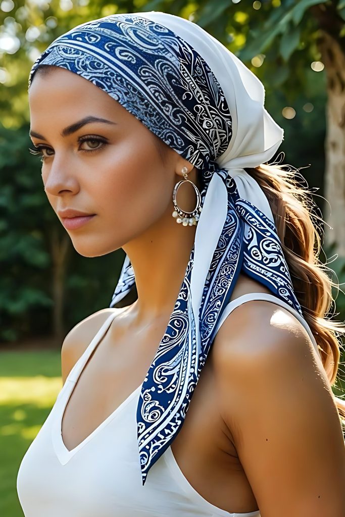 Go Full Head Wrap for Glam + Sun Protection