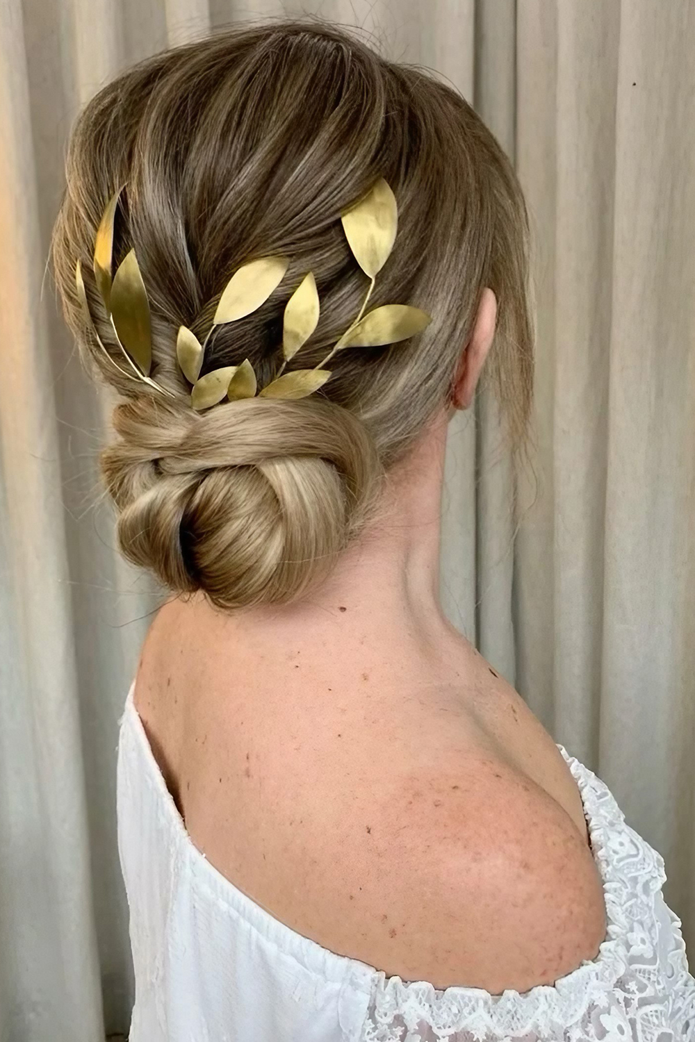 Grecian Inspired Braided Updo for Sultry Summer Nights