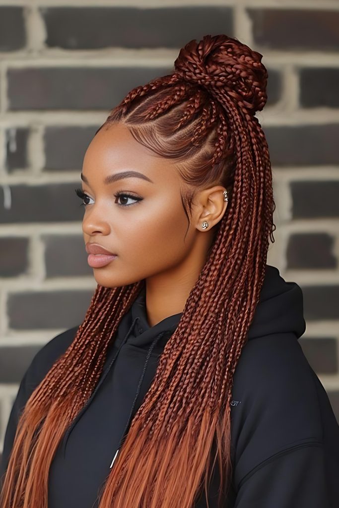 Half Up Braided Styles