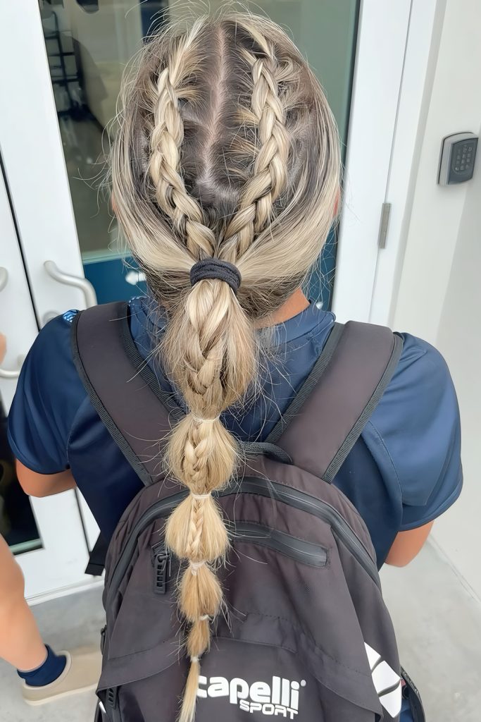 Low Twisted Ponytail Yet Sophisticated