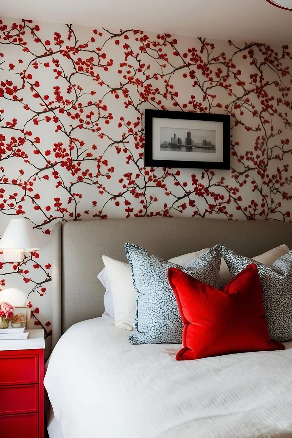 30+ Cherry Bedroom Looks That Feel Totally New - Insiderlyfe