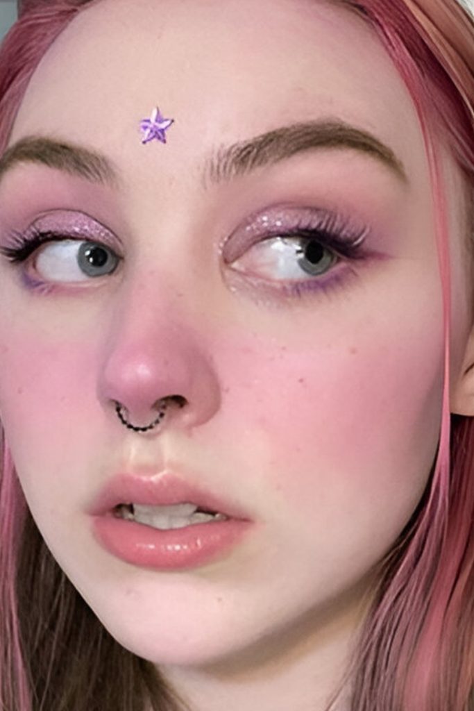 Mix Purple and Pink Blushes