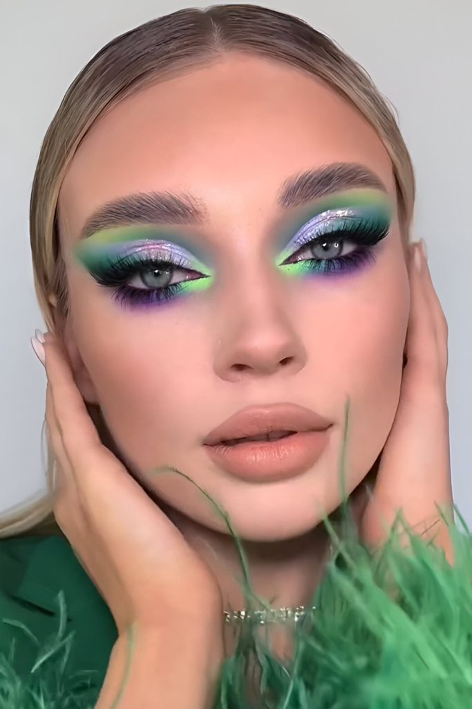 Peacock Feathers on Your Eyelids
