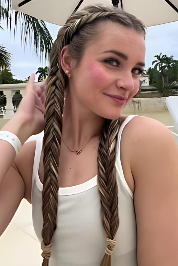 Protective Box Braids for Pool Proof Glam