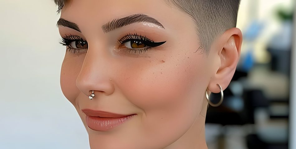 Shaved Pixie Styles That Sharpen Square Jawlines