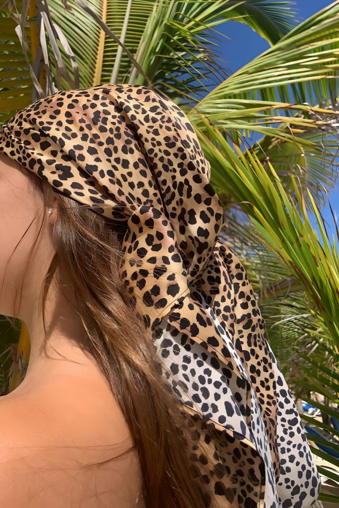 Silk Wrap with Low Puff Elegant and Guarded