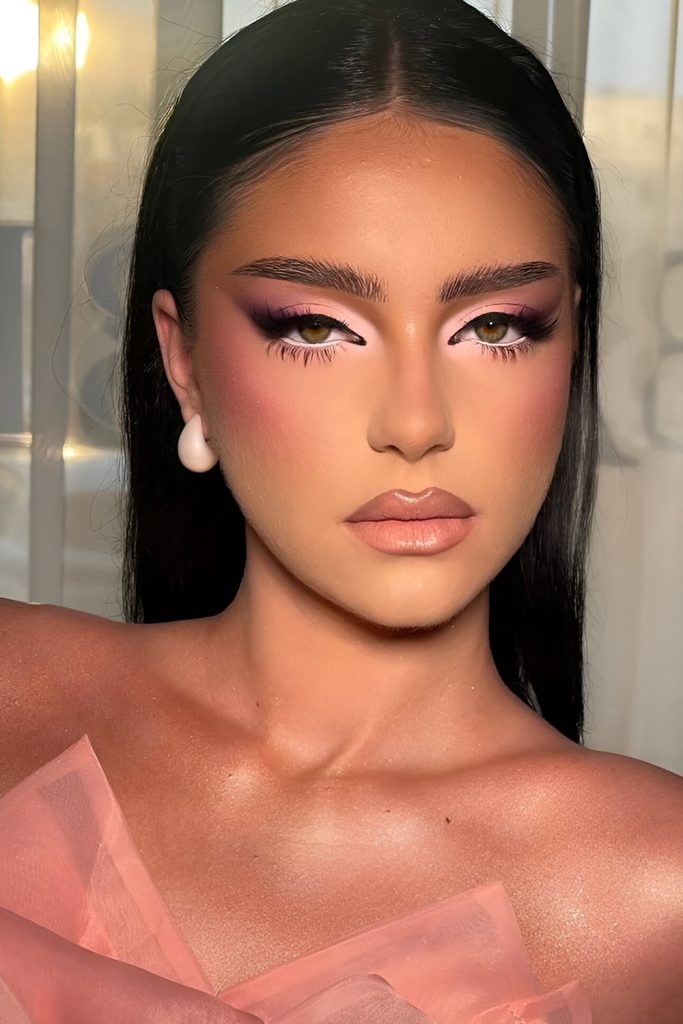 Slice of Electric Blue The Sharp Cut Crease