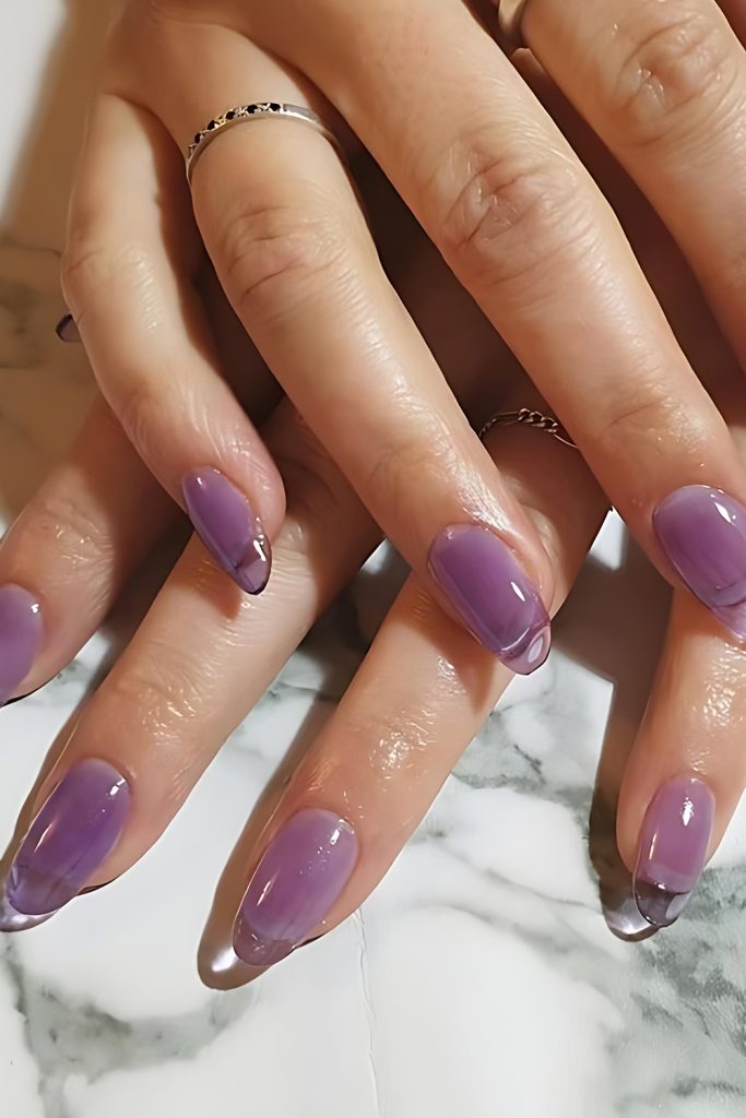 Sweet and See Through Nails