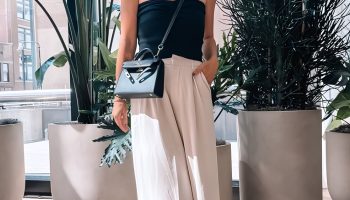 Tube Top + Linen Pants The Cool Girl Uniform That Never Tries Too Hard