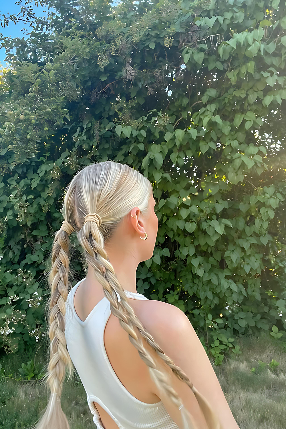 Windproof Braided Pigtails