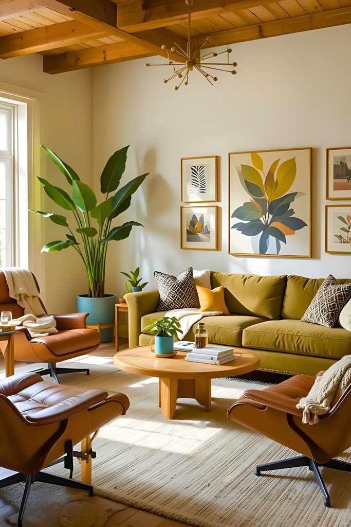 Bohemian Comfort with Mustard and Marigold Layers