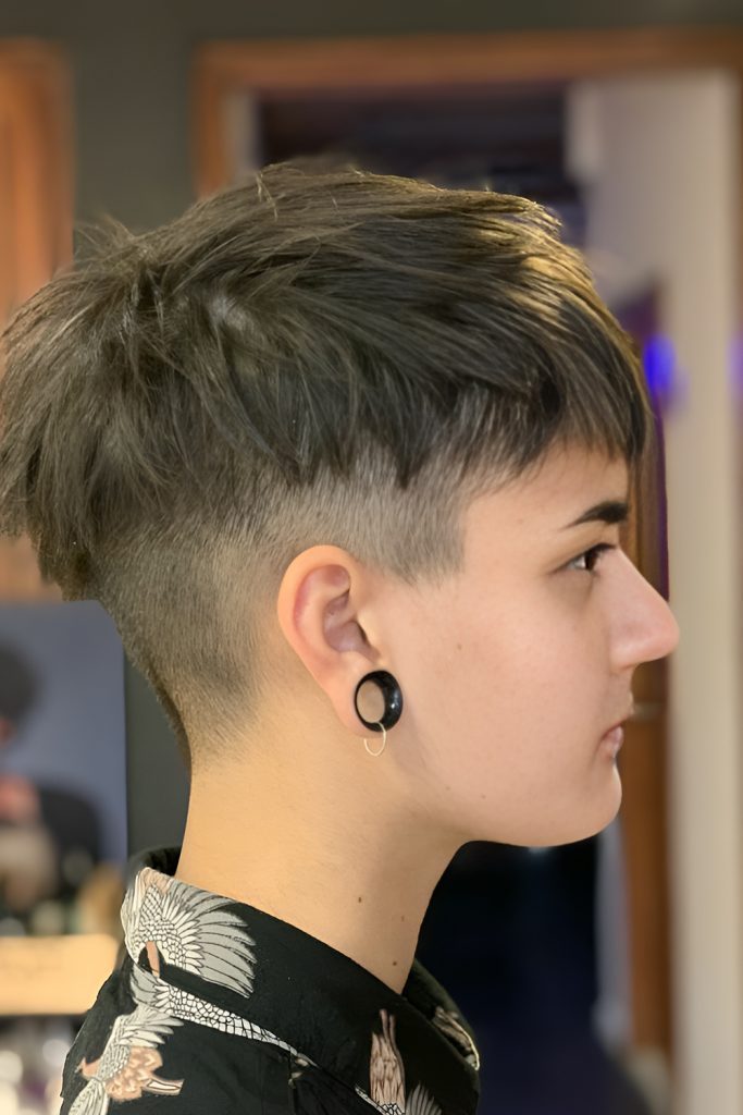 Bold and Defined Mod Undercut