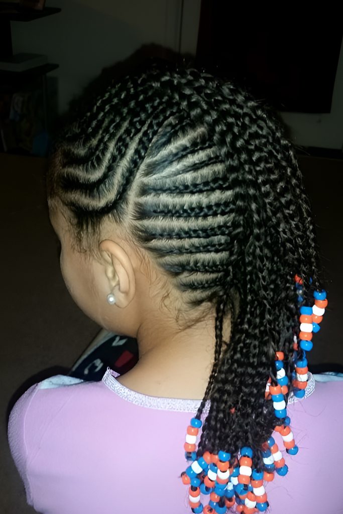 Bold and Edgy Mohawk Braids